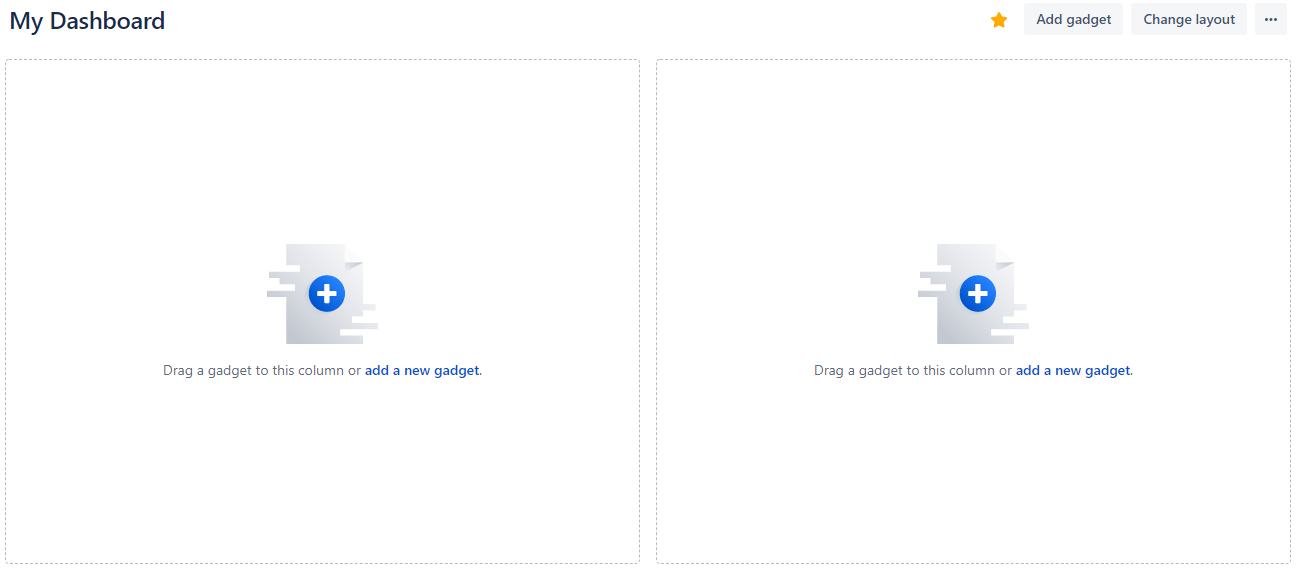 Jira Dashboards: Blank Jira Dashboards